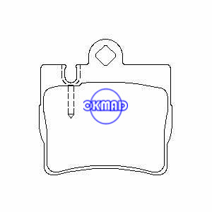 MERCEDES BENZ S-CLASS (W220) (C215) CL500 CL55 CL600 S430 S500 S55 S600 Brake pad FMSI:7724-D848 OEM:0034200620 FDB1427 TRW:GDB1455 WVA: 23078, F848