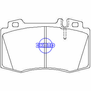 MERCEDES BENZ C-CLASS Coupe CL203 W203 S-CLASS W220 W221 W211 E350 E550 S500 S600 Brake pad FMSI:7723-D847 7960-D847 OEM:0034204220 TRW:GDB1454 WVA:23045 23271 23462 23745,F847
