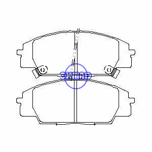 HONDA Civic Si Hatchback S2000 ACCORD Mk ACURA RSX Brake pad FMSI:7702-D829 OEM:45022-S2A-E01 FDB1444 TRW:GDB3250 WVA:23178 23179 23530 23531, F829