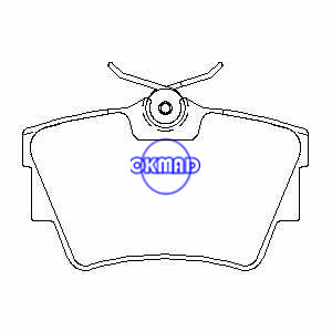 NISSAN PRIMASTAR Box Bus OPEL VIVARO RENAULT TRAFIC VAUXHALL VIVARO Brake pad FMSI:7681-D808 7685-D808 8843-D808 OEM:7701054772 FDB1516 TRW:GDB1324 GDB1479 WVA:23980, F808
