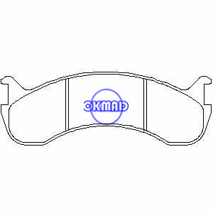 FORD TRUCK F53 F59 F650 F750 FREIGHTLINER M2 Brake pad FMSI:7654-D786 7655-D786 OEM:2501841C91, F786
