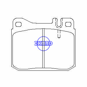 MERCEDES BENZ COUPE KOMBI Estate Saloon 230 240D 280CE 280SE 300CD 450SEL 450SLC Brake pad FMSI:7036-D145 OEM:0004206320 0015861842 FDB143 GDB242 WVA:20392 20554 29581, F145