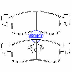 CHRYSLER LeBaron Laser E-Class New Yorker TC Maserati Town & Country JEEP Cherokee DODGE 600 Ariles Charger Daytona Lancer Omni Shadow PLYMOUTH Caravelle Sundance Reliant Brake pad FMSI:7134-D220