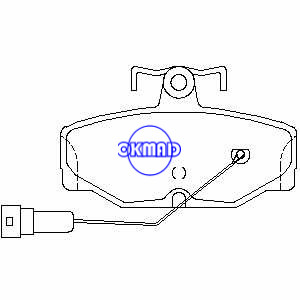 FORD ESCORT SCORPIO SIERRA MERKUR Scorpio Brake pad FMSI:7271-D382 7354-D382 OEM:1637872 1666624 FDB398 FDB915 TRW:GDB472 GDB1034 GDB1035 WVA:20980 20981 21729, F382