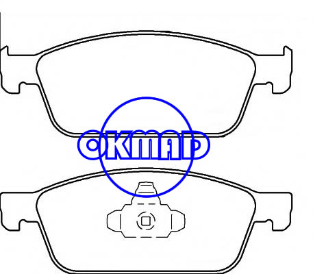 FORD TRANSIT FOCUS III Turnier KUGA II TOURNEO CONNECTGRAND TOURNEO CONNECT Kombi Brake pad OEM:BV61-2K021-AC FDB4416 GDB2009 WVA:25736 25737, FF4416
