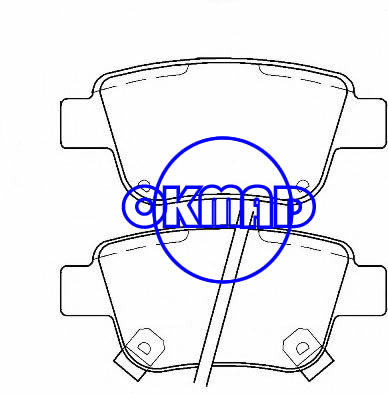 TOYOTA ALPHARDVELLFIRE AVENSIS Combi Liftback Saloon COROLLA Verso PREVIA Brake pad OEM:04466-05010 FDB1649 GDB3337 GDB3456 WVA:23620 23621 23622 AN-709WK, FF1649