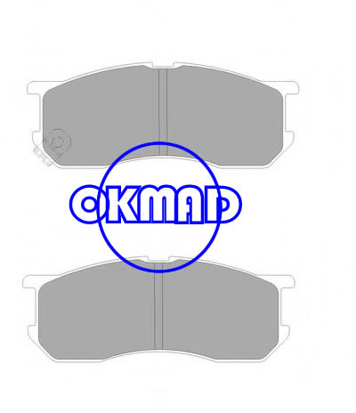 DAIHATSU ATRAI HIJET TOYOTA SPARKY Brake pad OEM:04491-87507-000 MKD0030M AN-444WK, FA444K