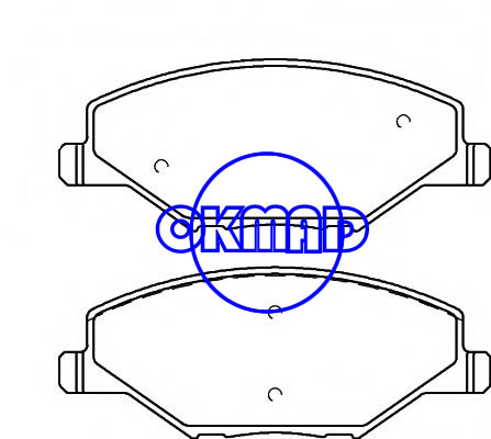 SKODA FABIA Combi VW Vento (Latin America) Brake pad FMSI:9006-D1776 OEM:6RU698151A FDB4590 GDB2027 WVA:25682, F1776