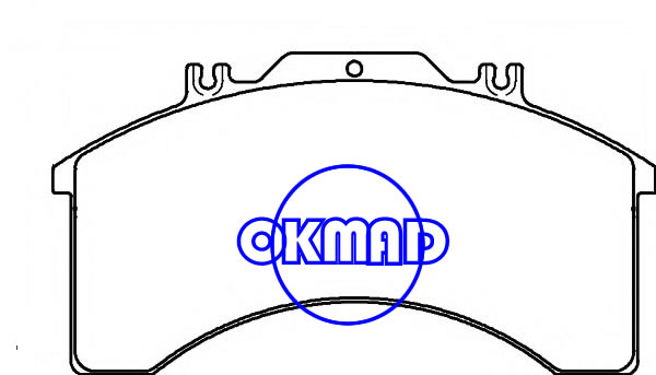 IVECO EuroCargo EuroStar EuroTech MP MT Brake pads OEM:1906191 FDB773 GDB5024 WVA:29011, FW29011