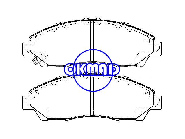 ACURA MDX ZDX Brake pad FMSI:8396-D1280 OEM:45022-STX-A00 WVA:25608 25609 25625 25626, F1280