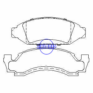 JEEP CJ5 – CJ8 FORD Crown LTD Torino Truck LINCOLN Continental Mark MERCURY Cougar Grand Marquis Montego Brake pad FMSI:788-D360 788-D50 7013A-D50 OEM:D6TZ-2001-D TRW:GDB4058 GDB7574 WVA:20384 2