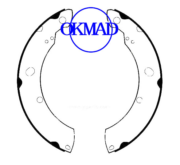 CHRYSLER PT Cruiser Drum Brake shoes set FMSI:1542-S810 OEM:5140710AA FSB4074