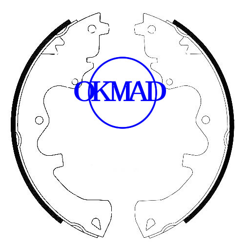 Ford ESCAPE Mazda TRIBUTE Mercury MARINER Drum Brake shoes set FMSI:1629-S936 OEM:8L8Z-2200-B