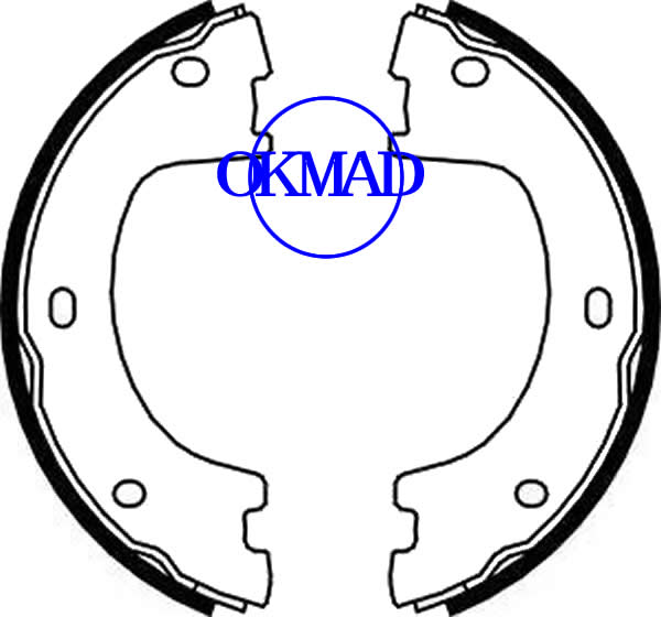 Dodge MERCEDES BENZ SPRINTERK VW CRAFTER Drum Brake shoes set FMSI:1632-S940 OEM:9064200420 FSB4103 GS8777