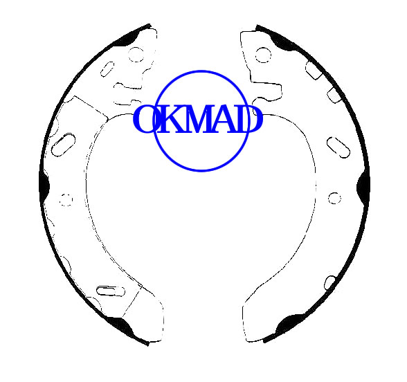 CHRYSLER Cirrus DODGE Stratus PLYMOUTH Breeze Drum Brake shoes set FMSI:1481-S716 OEM:4864304