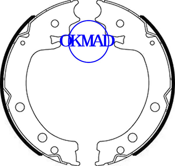 SUZUKI Grand Vitara Drum Brake shoes set FMSI:1650-S971 OEM:54600-77K00 FSB4116