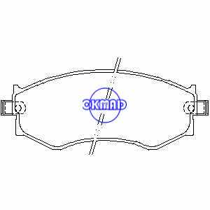 HYUNDAI COUPE ELANTRA SONATA INFINITI G20 KIA JOICE NISSAN 200 PRAIRIE PRO PRIMERA Traveller Sentra Stanza Brake pad FMSI:7342-D485 8314-D462 OEM:41060-32R91 FDB600 TRW:GDB1008 WVA:21527 21528, F485