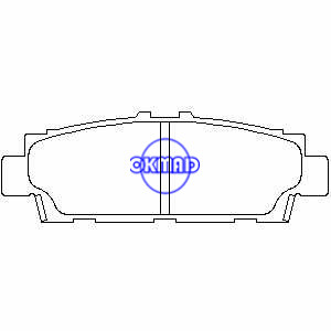 LEXUS ES LS400 Brake pad FMSI:7368-D488 OEM:04466-50070 FDB945 TRW:GDB1257 WVA:21790, F488