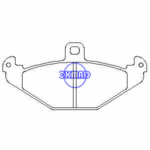 OPEL SPEEDSTER VAUXHALL VX220 LOTUS Elise Exige Brake pad FMSI:8276-D491 OEM:A117J0085S FDB1560 TRW:GDB1494 WVA:20410 20423, F491