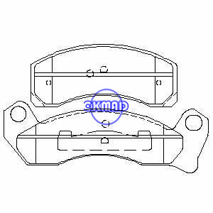 FORD USA MUSTANG Convertible Coupe Country Crown Victoria LTD LINCOLN Continental Mark TownMERCURY Grand Brake pad FMSI:7379A-D431 7501A-D499 7082A-D199 7082B-D200 7082B-D431 7082C-D199 7378A-D200 750