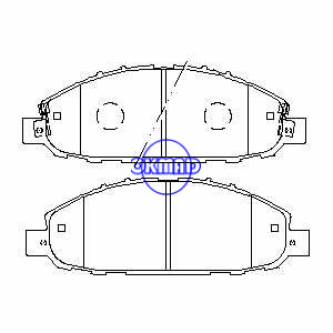 NISSAN CARAVAN URVAN Box Brake pad FMSI:8310-D1191 OEM:41060-VW085 GDB7744 GDB7236 AN-665WK, FD1253M