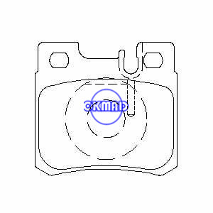 MERCEDES BENZ 190 300CD 300E 300SL 400E 500SL C230 C2380 C36 E420 KOMBI Saloon Brake pad FMSI:7374-D495 OEM:0014200220 FDB644 TRW:GDB979 GDB987 WVA:21197, F495