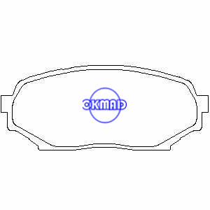 MAZDA Miata MX-5 I Brake pad FMSI:7337-D525 7337-D457 OEM:NAY0-33-23ZA FDB653 TRW:GDB1028 WVA:21552, F525
