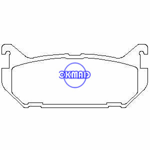 FORD Probe MAZDA MX-6 LS XEDOS 626Brake pad FMSI:7464-D584 OEM:G5Y6-26-43Z FDB869 TRW:GDB1140 WVA:21766, F584