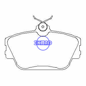FORD USA TAURUS Taurus LINCOLN Continental Mark MERCURY Sable Brake pad FMSI:7633-D765 7476-D598 OEM:F3LY-2001-A WVA:24772, F598