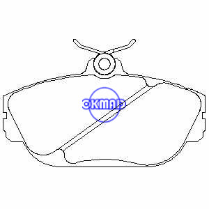 FORD Taurus TRUCK Windstar LINCOLN Continental MERCURY Sable Brake pad FMSI:7536-D656 7479-D601 OEM:3018001 TRW:GDB4033 WVA:23637, F601