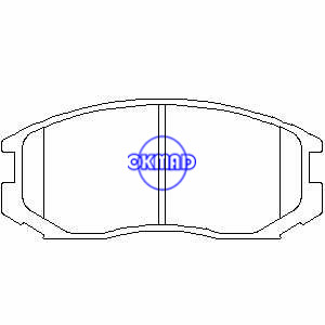 DAIHATSU DODGE Colt MITSUBISHI Mirage Lancer PLYMOUTH Colt EAGLE Summit Brake pad FMSI:7482-D602 7483-D602 OEM:04491-87401 TRW:GDB3046 GDB3214 WVA:21650, F602