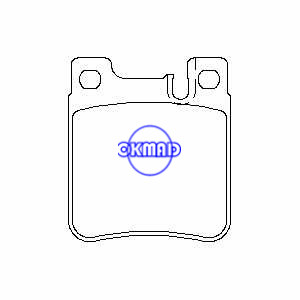 MERCEDES-BENZ 300SD SE E300 E320 E430 S320 S500 CLK430 SLK55 Brake pad FMSI:7484-D603 7526-D603 OEM:0024204620 FDB799 TRW:GDB1123 WVA:21287 21305, F603