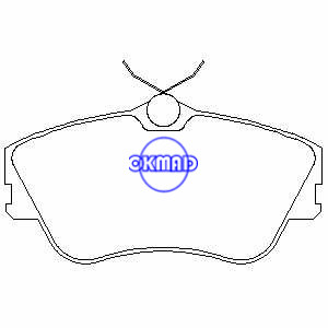 VW TRANSPORTER IV EuroVan Brake pad FMSI:7612-D742 7516-D638 OEM:701698151D FDB970 TRW:GDB1367 GDB1092 WVA:21479, F638