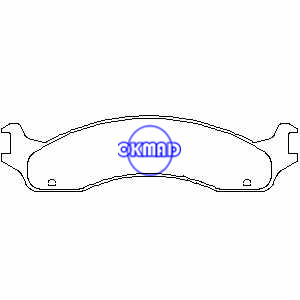 DODGE TRUCK Ram 2500 3500 FORD TRUCK E-150 E-250 E-350 E-450 F-250 F-350 Econoline Brake pad FMSI:7535-D655 7677-D655 OEM:F5TZ-2001-A FDB871 TRW:GDB1452 GDB7591 WVA:21519, F655
