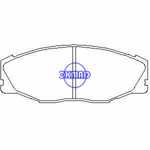 TOYOTA T100 CROWN VIII Brake pad FMSI:7485-D686 7485-D604 OEM:04479-30180 TRW:GDB3118 WVA:23371, F686