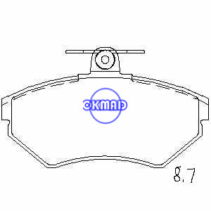 SEAT CORDOBA Vario VW Golf Jetta Brake pad FMSI:7578-D704 OEM:1HM698151 FDB1289 FDB1312 FDB775 TRW:GDB1266 GDB1312 GDB1366 GDB1437 WVA:21945, F704