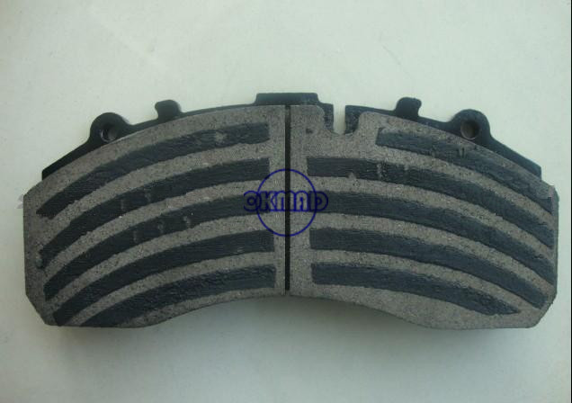 DAF CF 657585 XF 95 IVECO EuroCargo MAN TGA MERCEDES BENZ ATEGO ACTROS SCANIA 4 brake pad FMSI:D1203-8323 OEM:299 2348 WVA:29087,F1203