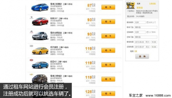 Temporary use of a car saves money and effort Car rental process and precautions