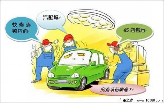 What are the three camps for maintenance?Car owners can not choose wrong