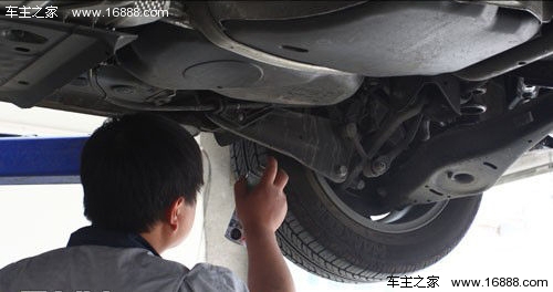 An economical and efficient maintenance method teaches you to self-check chassis components