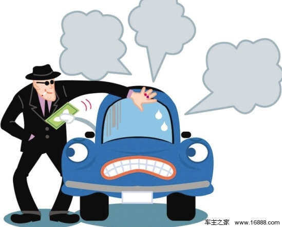 Teach you to identify three colors of car smoke and black smoke is the most common