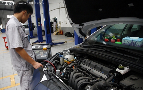 Detailed maintenance small maintenance items in the specified time or mileage