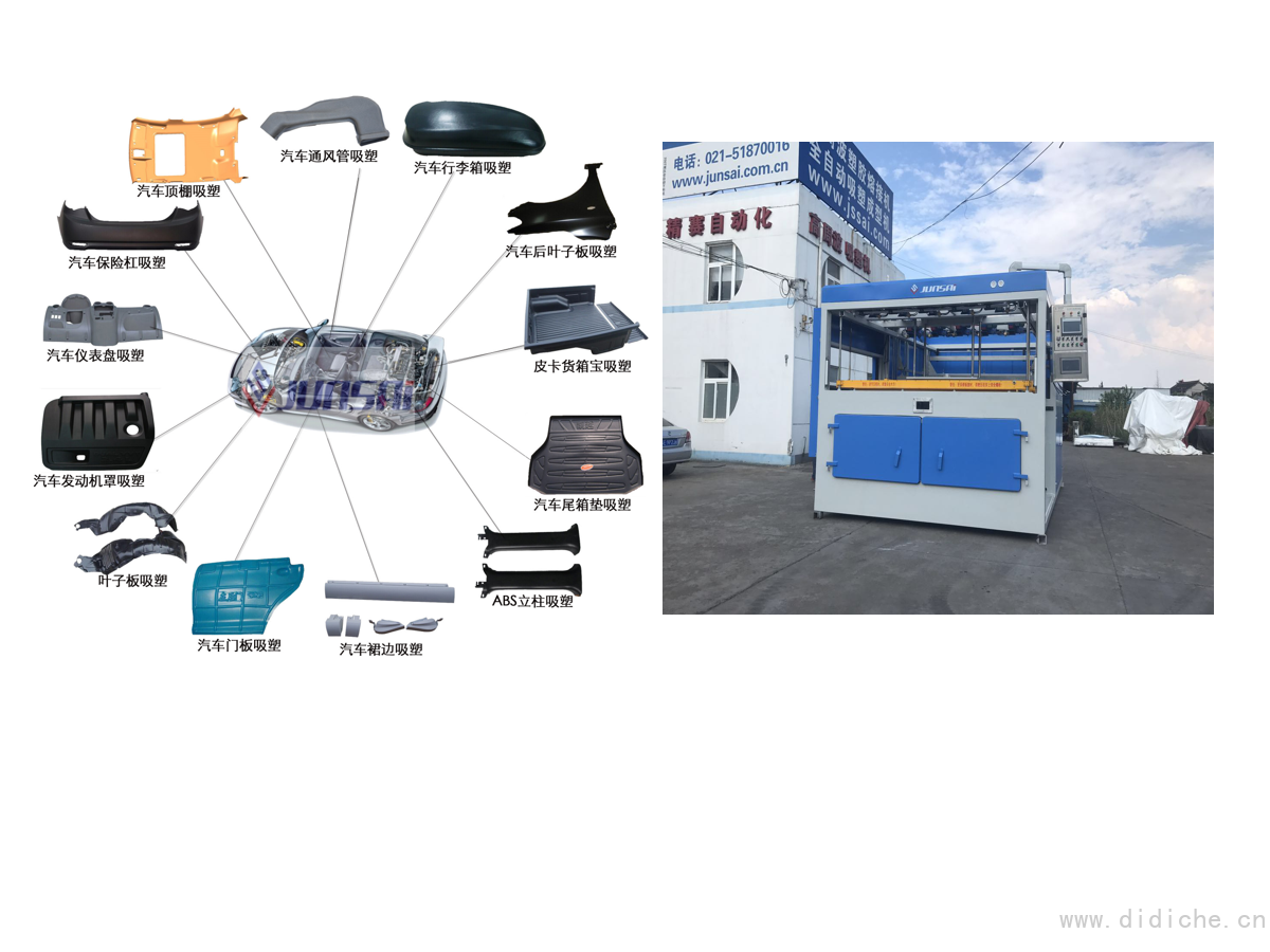 What products can be made of automotive interior parts?