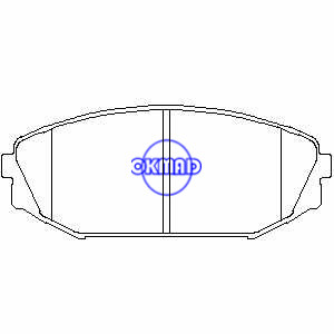 ACURA MDX (YD1) HONDA Odyssey Brake pad FMSI:7663-D793 OEM:45022-S0X-020 WVA:24805, F793