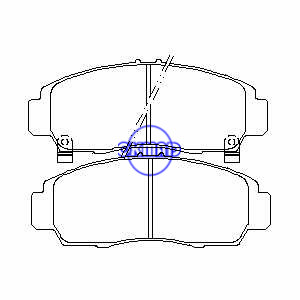 ACURA TL TSX HONDA ACCORD CIVIC CROSSROAD FR-V INSPIRE ODYSSE STEPWGN STREAM Brake pad FMSI:7656-D787 7656-D1506 7857-D959 8392-D1276 8392-D1608 OEM:45022-S7A-N00 FDB1669 TRW:GDB3240 GDB3268 WVA:23722