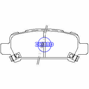 SUBARU Baja Forester Impreza Legacy LIBERTY Outback Brake pad FMSI:7637-D770 OEM:26292-AE020 FDB1333 TRW:GDB3223 WVA:23572 23573 23574, F770