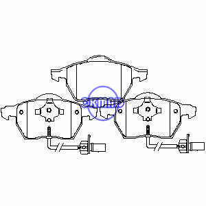 CHEVROLET OPEL ASTRA SAAB 9-3 9-5 900 AUDI A4 A6 A8 Passat 2.8L Variant VOLVO C70 S70 Brake pad FMSI:7711-D840 7605-D736 7715-D840 7764-D840 OEM:1605036 4B0698151E TRW:GDB1271 GDB1717WVA:20676 21828 2