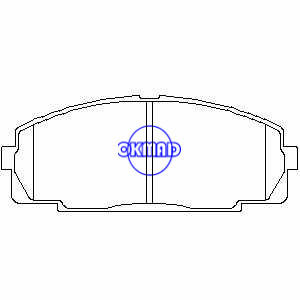 Jinbei Granse MPVJinbei Haise II Bus Toyota Haice Foton MPX MPV brake pad FMSI:D1344-8455 OEM:04465-25040 WVA21468241585960 FDB554,FF554
