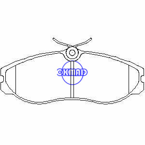 FORD MAVERICK NISSAN SERENA TERRANO Brake pad OEM:41060-2X825 1954460 FDB909 GDB1113 GDB3313 WVA:21410 21481, FF909