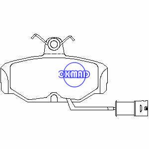 FORD SCORPIO I Estate Saloon (GGE) Brake pad OEM:1648236 FDB408 GDB471 WVA:20980 20981 21079, FF408